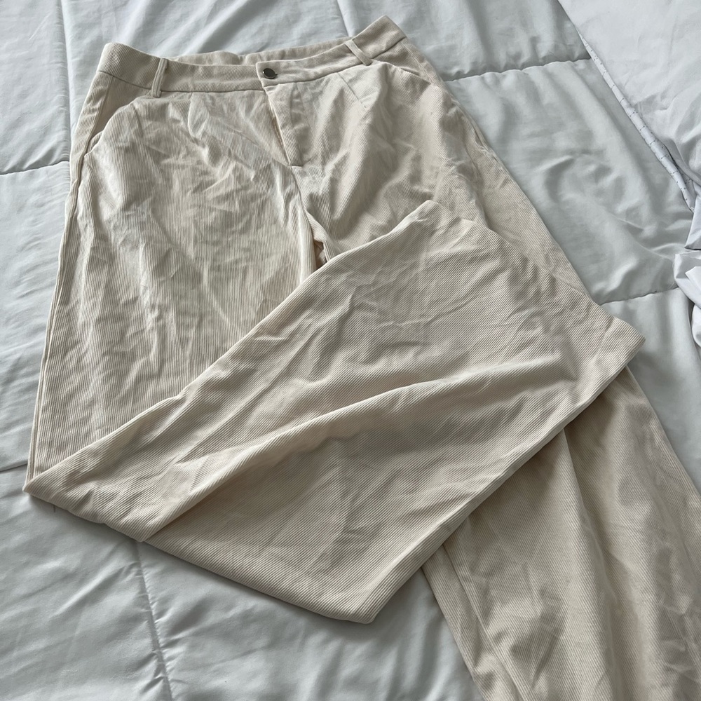 Frenchy High-Waisted Pocket Long Pants